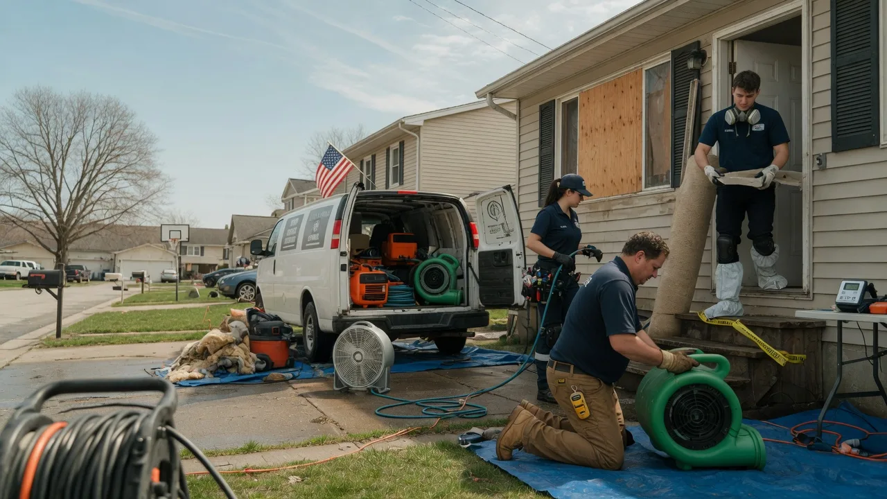 Water Damage Restoration in Franklin, LA near me